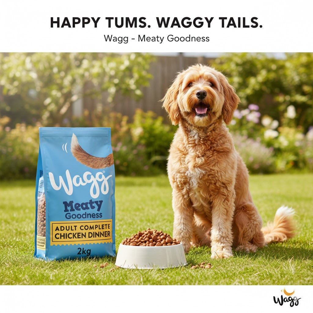 Wagg Meaty Goodness Adult Complete Dry Dog Food - Beef & Chicken Dinner