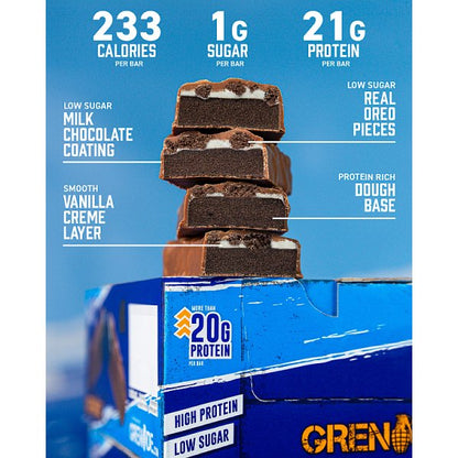 Grenade Protein Bar – High Protein & Low Sugar Snack (Multiple Flavours)