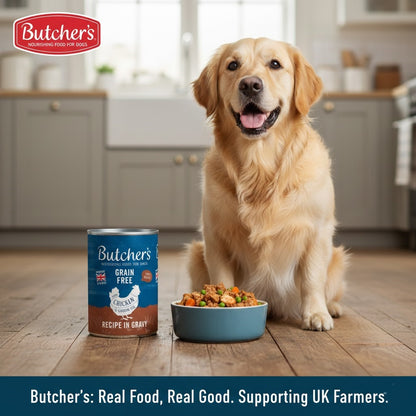 Butcher’s Nourishing Food for Dogs - Grain Free Wet Food Range (400g Packs)
