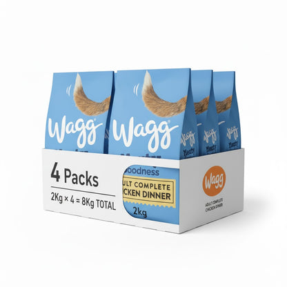 Wagg Meaty Goodness Adult Complete Dry Dog Food - Beef & Chicken Dinner
