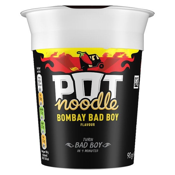 Pot Noodle Instant Noodles – King Size (114g) & Standard (90g) Multipacks (12 Pack)