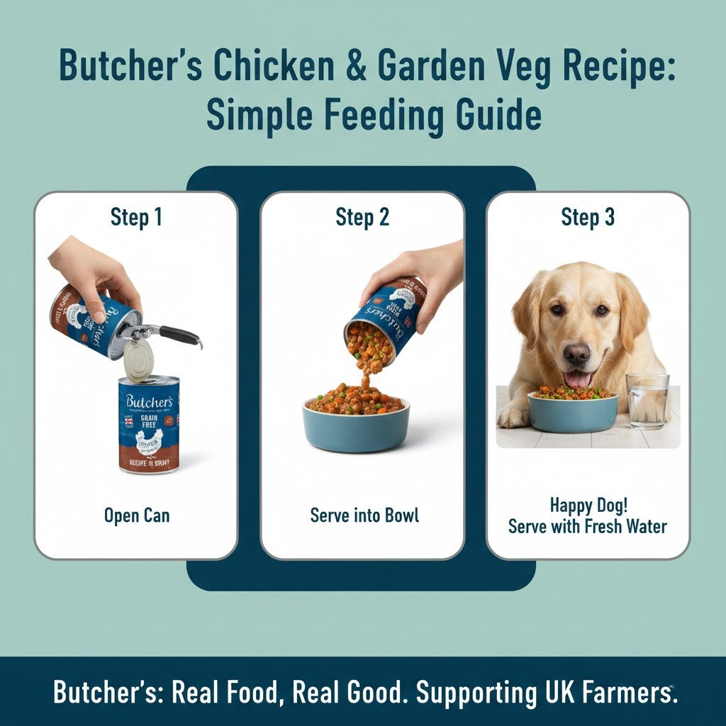Butcher’s Nourishing Food for Dogs - Grain Free Wet Food Range (400g Packs)