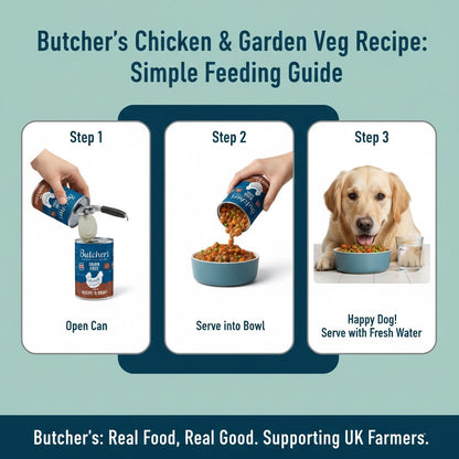 Butcher’s Nourishing Food for Dogs - Grain Free Wet Food Range (400g Packs)
