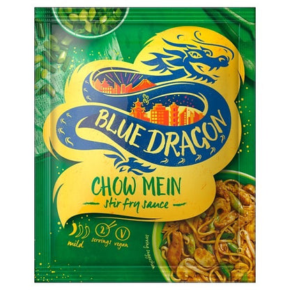 Blue Dragon Chow Mein Stir Fry Sauce 12 x 120g Bulk Chinese Noodle Sauce Pack