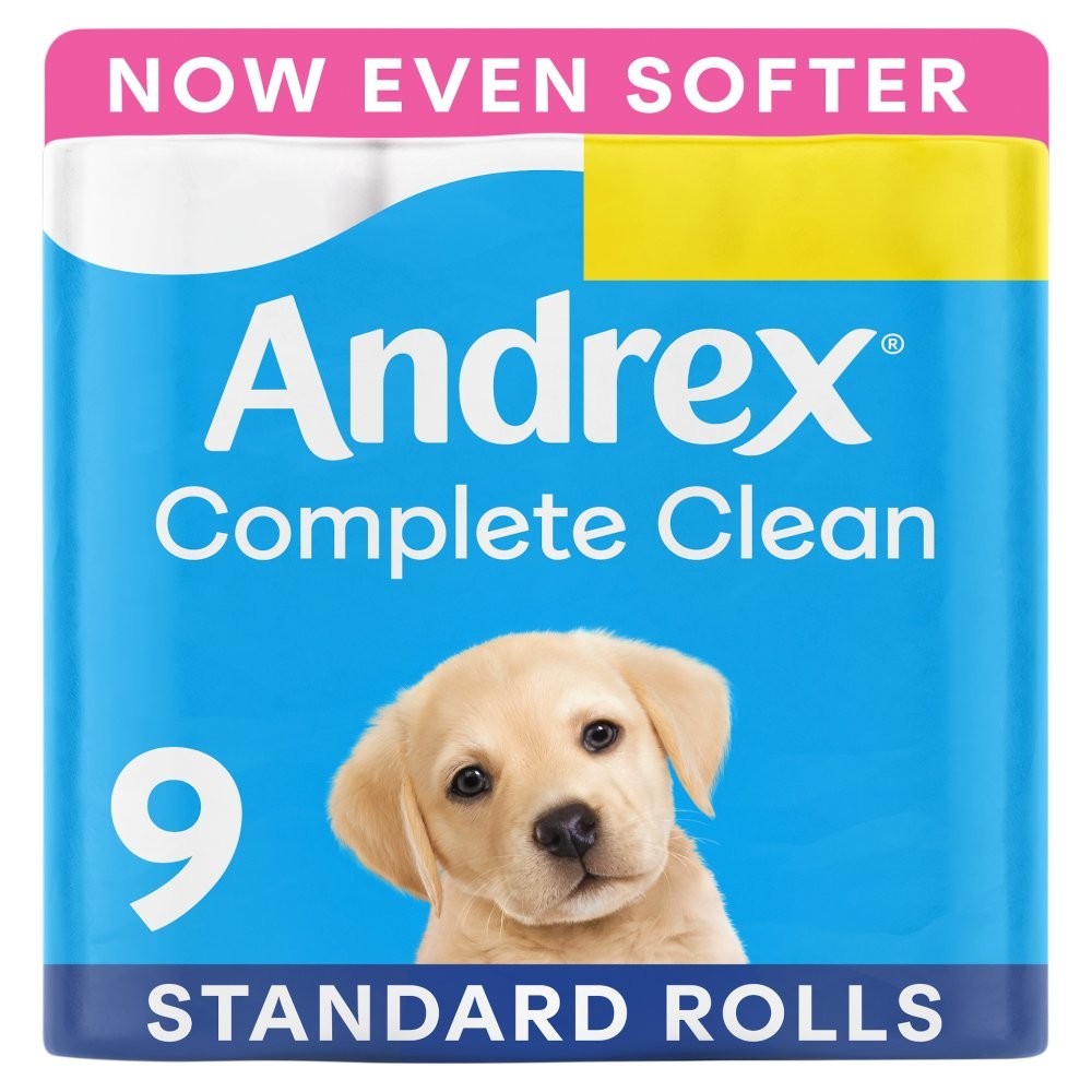 Andrex Comfort Toilet Paper 2-Ply 33 Mega Rolls Soft Strong toilet Tissue