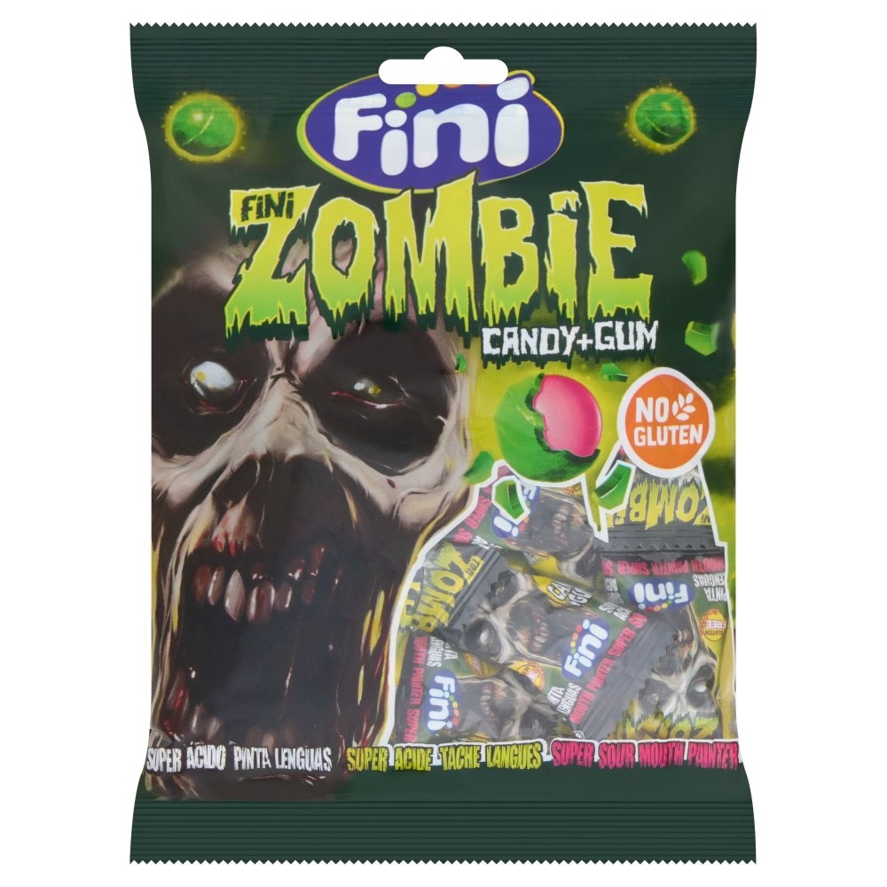 65g x 15 Fini Boom Vampire & Zombie Sour Gum Candy Bulk Box
