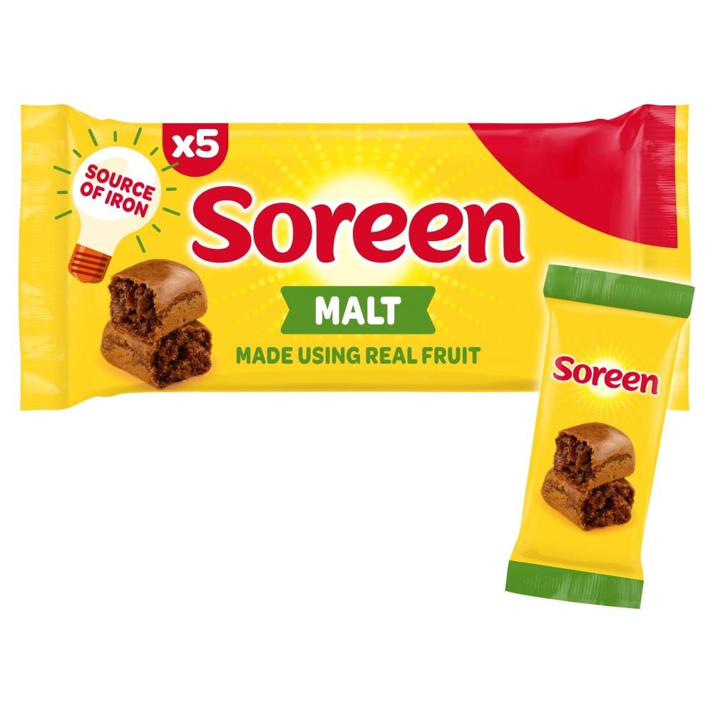 150g × 8 Soreen Malt Lunchbox Loaves - Bulk Pack