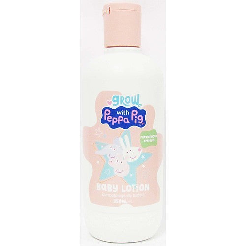6x 350ml Grow with Peppa Pig Baby Lotion Dermatologically Tested
