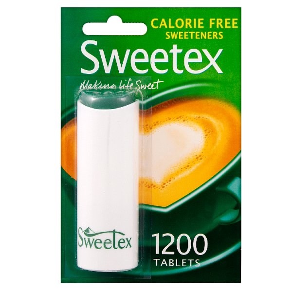 Pack of 12 x 1200 Tablets Sweetex Calorie Free Sweeteners Bulk Value Pack