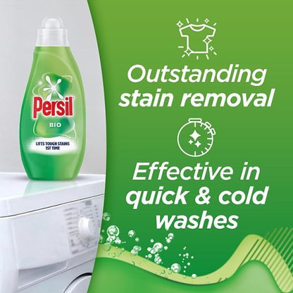648ml × 4 Persil Bio Liquid Laundry Detergent 648ml (24 Washes) - Bulk