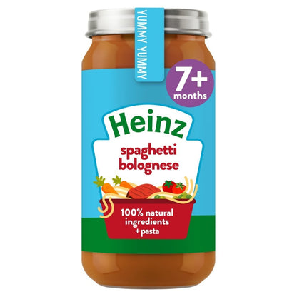 6x 200g Heinz By Nature Spaghetti Bolognese Baby Food 7+ Months