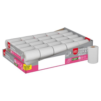 CaterPro 57mm x 39mm Thermal Till Rolls PDQ 10 Rolls Pack 1 or 5 Pack