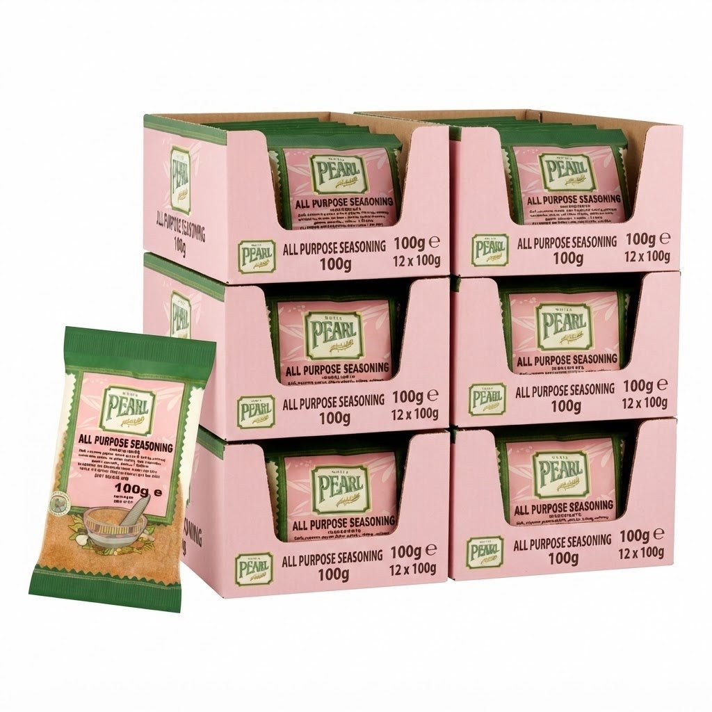 12 x 1.2Kg | White Pearl All Purpose Seasoning 100g x 12 Bulk