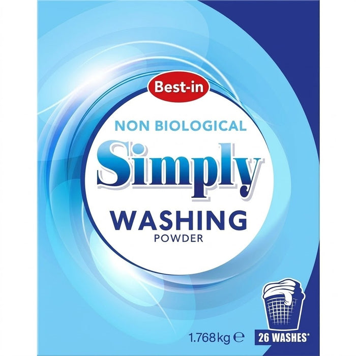 26Wash × 5 Bestin Non Biological Laundry Detergent Powder - Bulk Buy