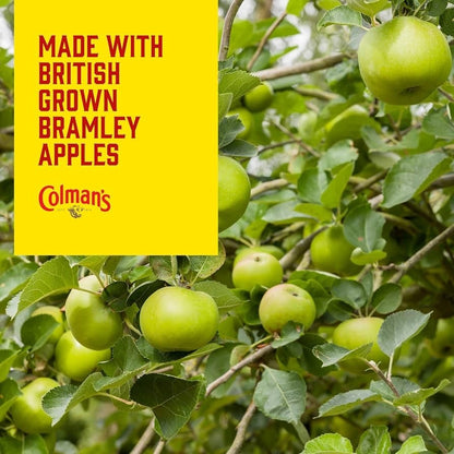 8 x 155g Colman's Apple Sauce – British Bramley Apples Condiment for Roast Pork