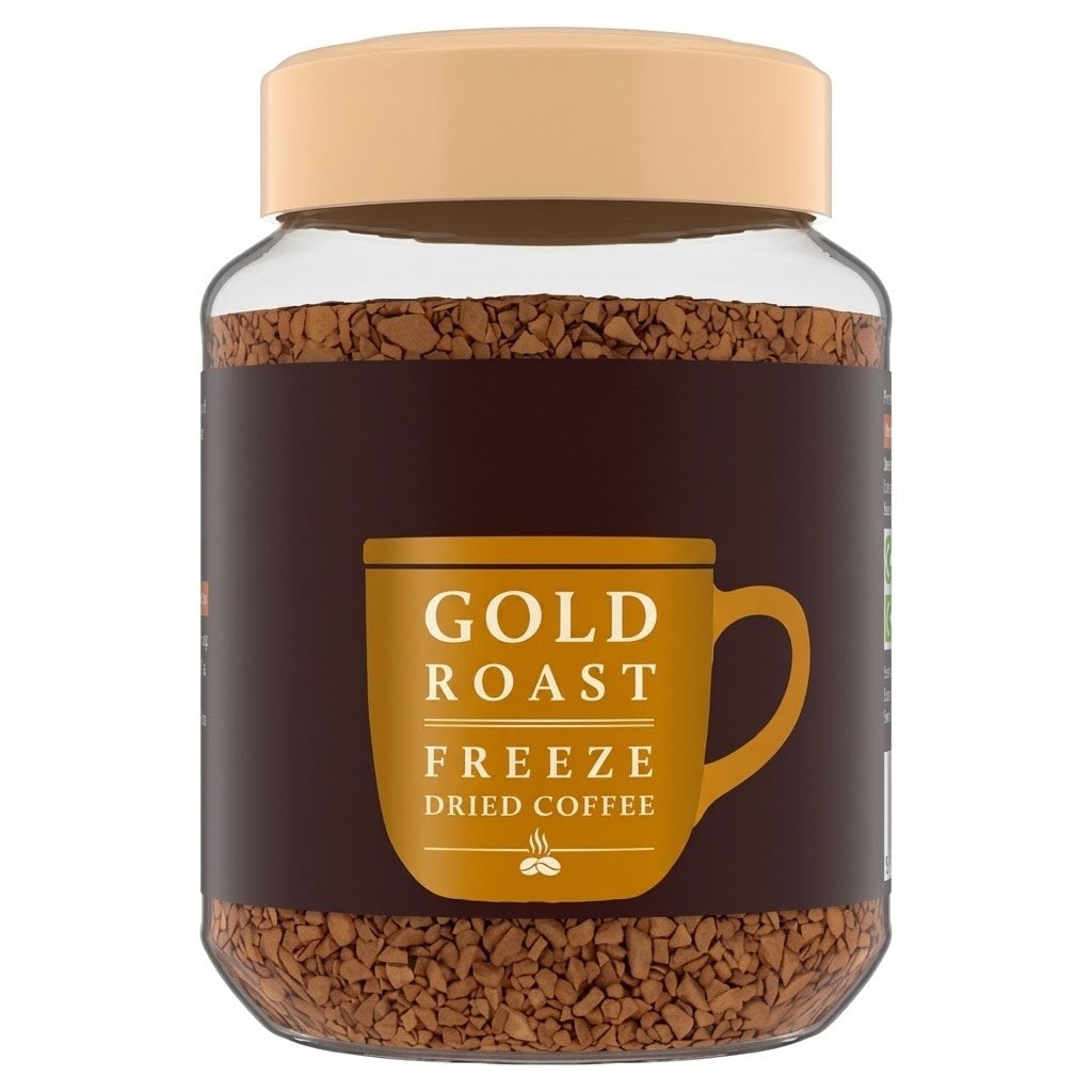90g x 6 Jack's Gold Roast Freeze Dried Instant Coffee Rich Aroma