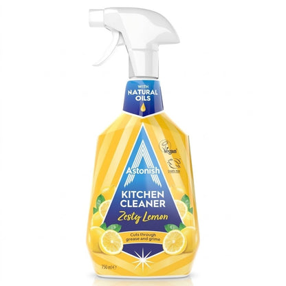 Pack of 6  Astonish Cleaner Spray 750ml Multi Surface Kitchen Antibacterial