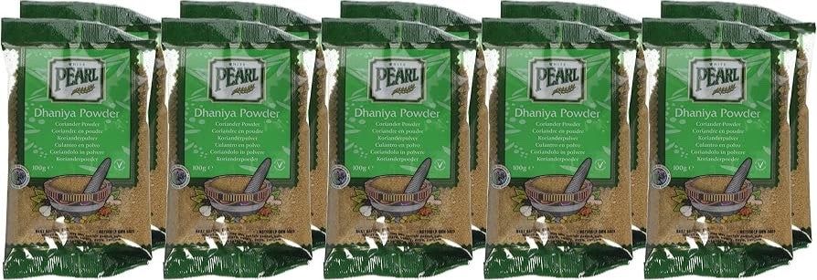 12 x 100g White Pearl Coriander Powder – Bulk Pack Ground Spice Seasoning
