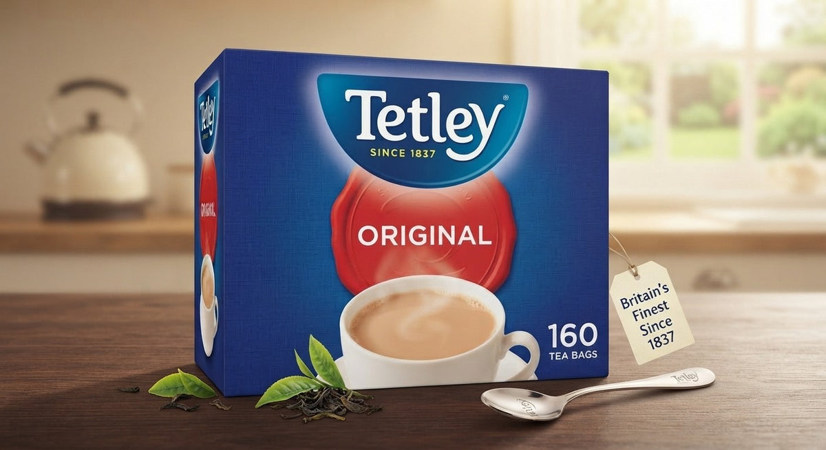 6 Pack Bundle Total 960 Bags Tetley Original Tea Bags 160s