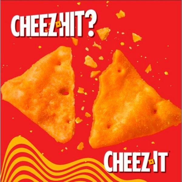 Cheez-It Thin & Crispy Baked Cheese Snacks 65g x 16 Pack Double Cheese & Cheese