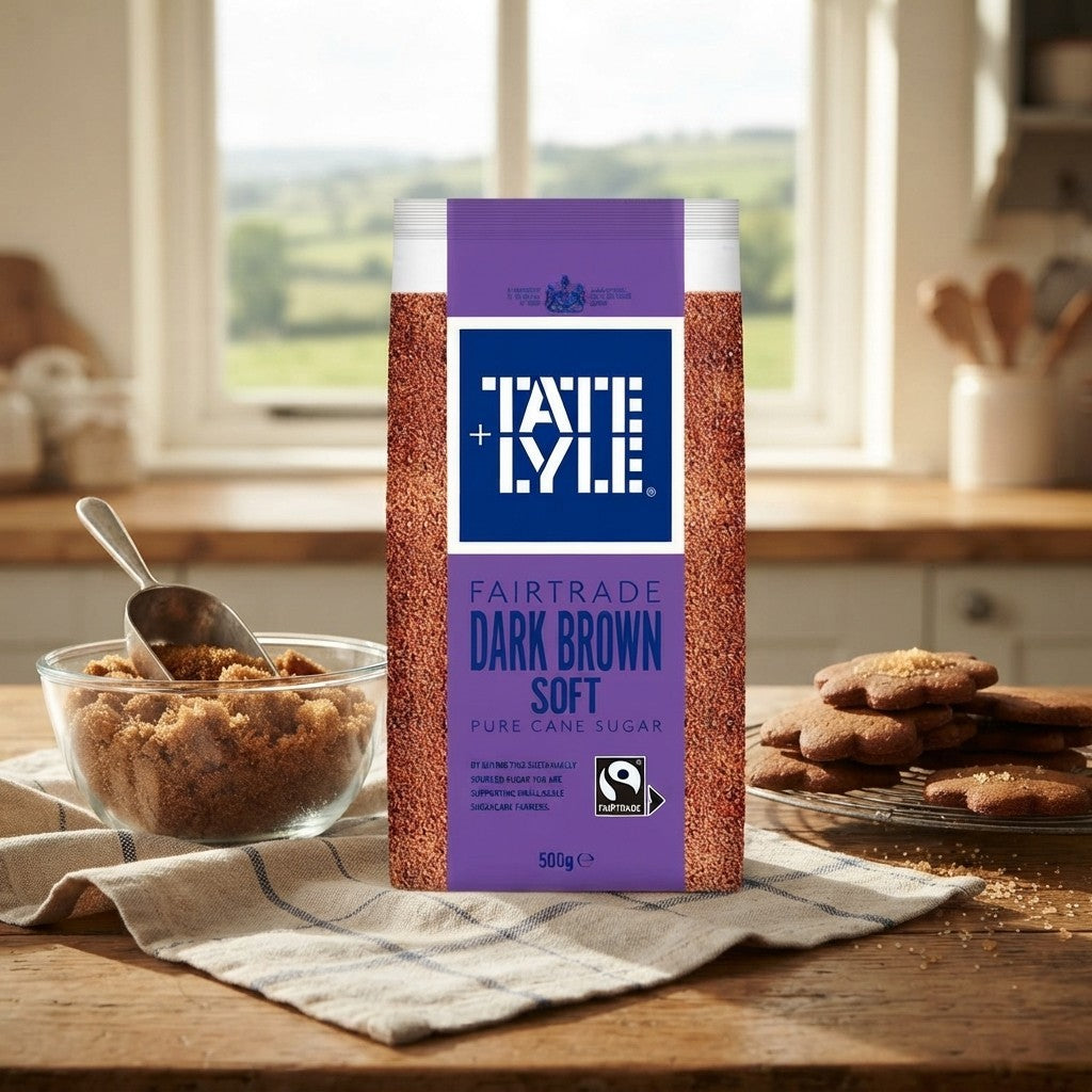 10x 500g Tate & Lyle Fairtrade Dark Brown Soft Sugar