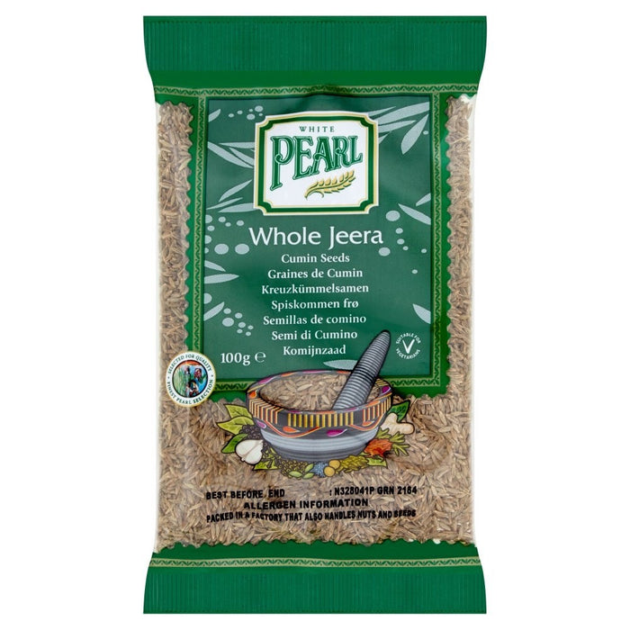 12 x 100g White Pearl Whole Jeera Cumin Seeds Premium Quality Indian Spice