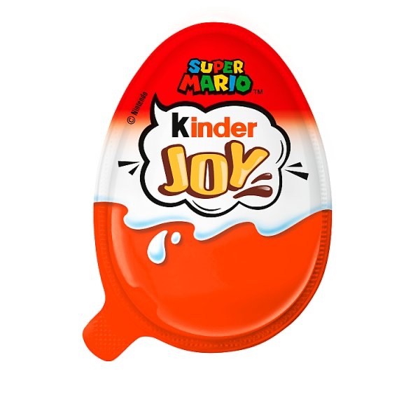 32 x 20g Kinder Joy Chocolate Treat Egg -Crispy Cocoa Wafer Cream & Surprise Toy