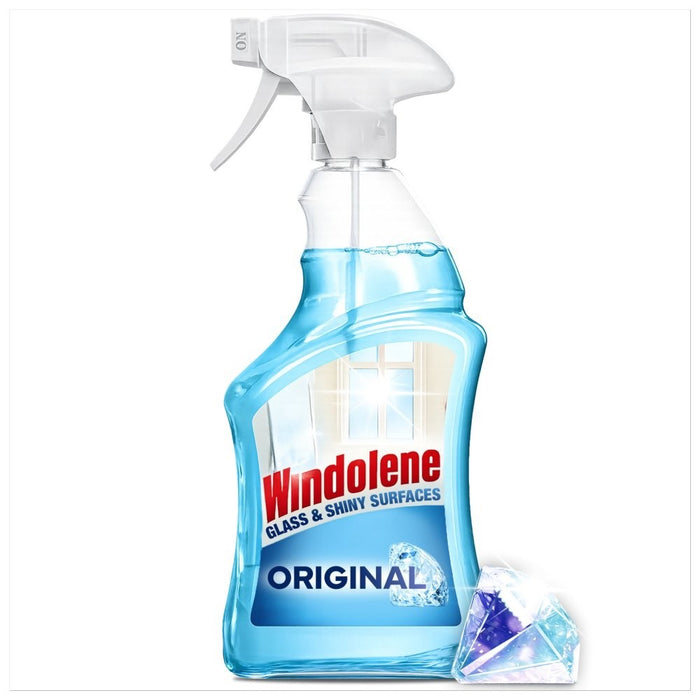 750ml x 6 Windolene Glass & Shiny Surfaces Spray Cleaner Original