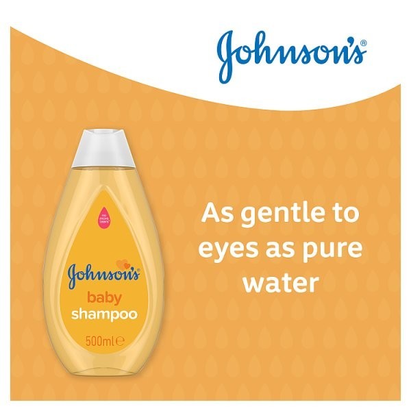 6x 300ml Johnson's Baby Shampoo with Aloe & Vitamin B5 No More Tears