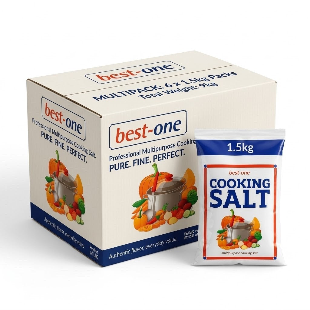 1.5kg x 6 Pack Best-One Multipurpose Cooking Salt Bulk Wholesale
