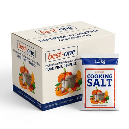 1.5kg x 6 Pack Best-One Multipurpose Cooking Salt Bulk Wholesale