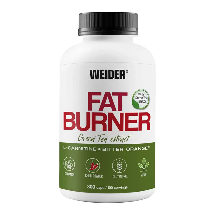 300 Count Weider Fat Burner Capsules Thermogenic Metabolism Booster