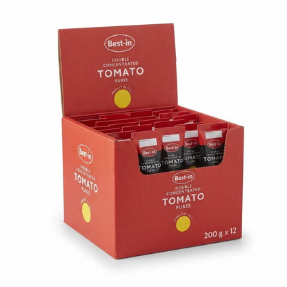 200g x 12 Best-In Double Concentrated Tomato Puree 200g Bulk Box