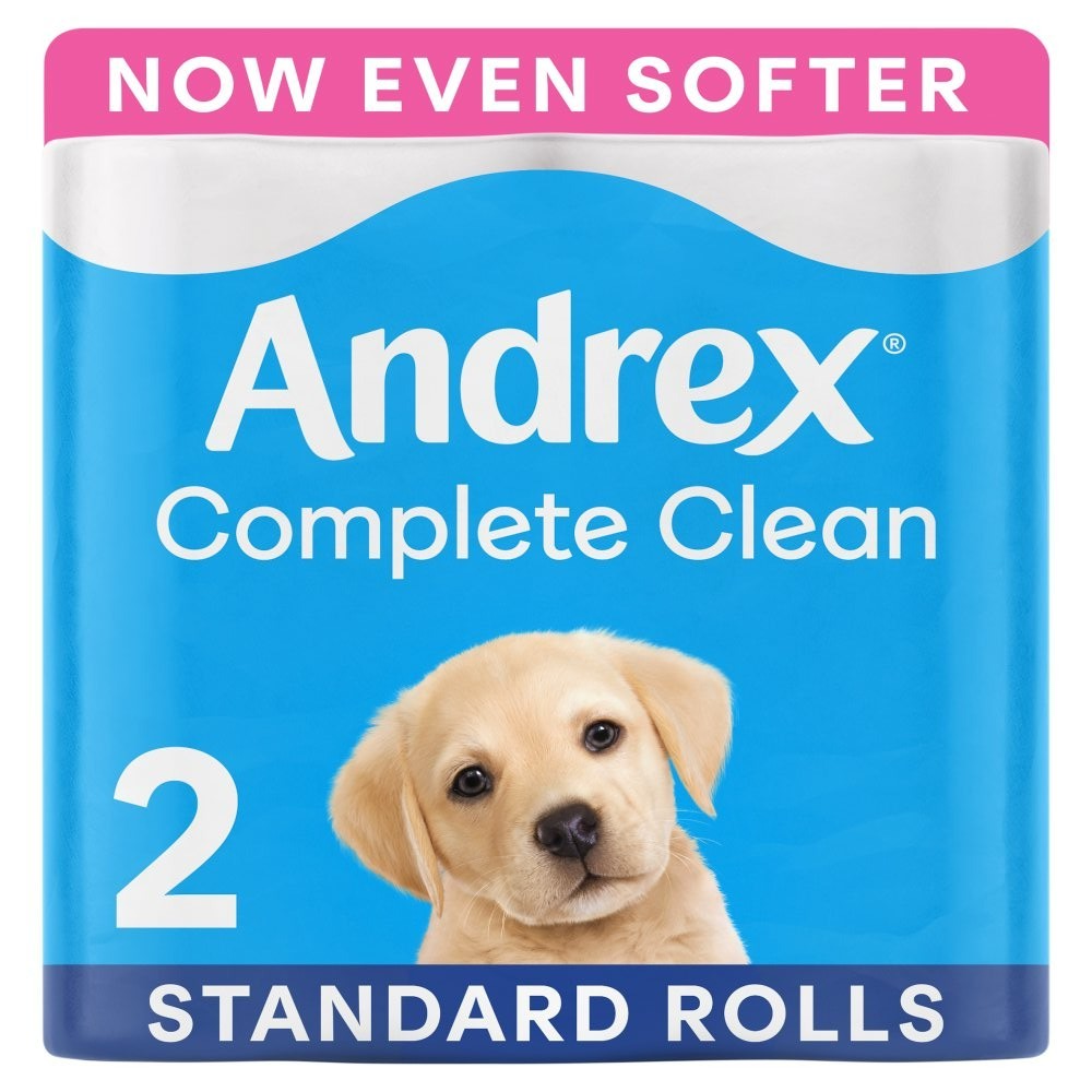 Andrex Comfort Toilet Paper 2-Ply 33 Mega Rolls Soft Strong toilet Tissue