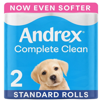 Andrex Comfort Toilet Paper 2-Ply 33 Mega Rolls Soft Strong toilet Tissue