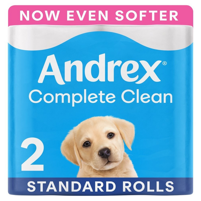 Andrex Comfort Toilet Paper 2-Ply 33 Mega Rolls Soft Strong toilet Tissue