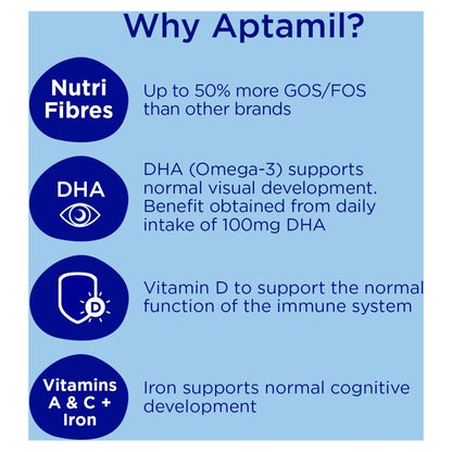 Aptamil 3 Toddler Milk Powder Formula 1–2 Years 800g Tub