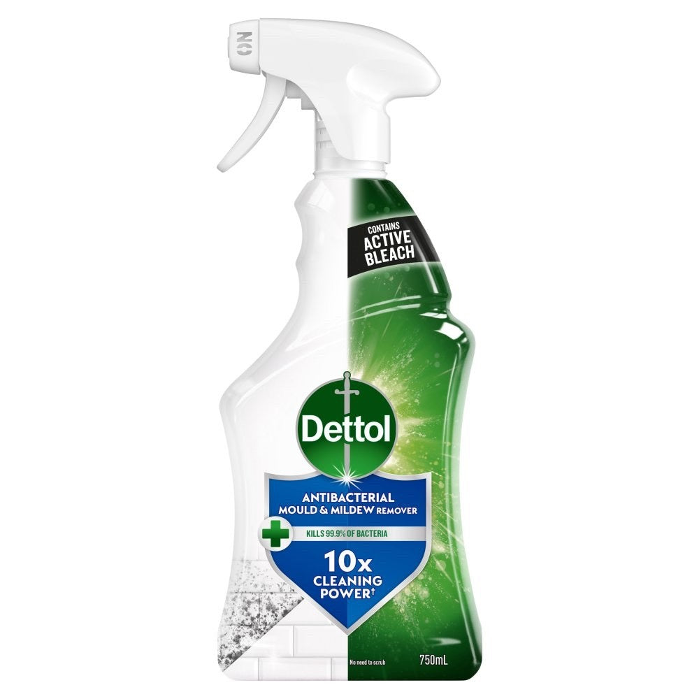750ml × 6 Dettol Antibacterial Mould & Mildew Remover - Bulk