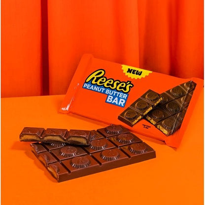 Reeses Peanut Butter Chocolate Sharing Bars 90g x16 Box - Bulk Confectionery