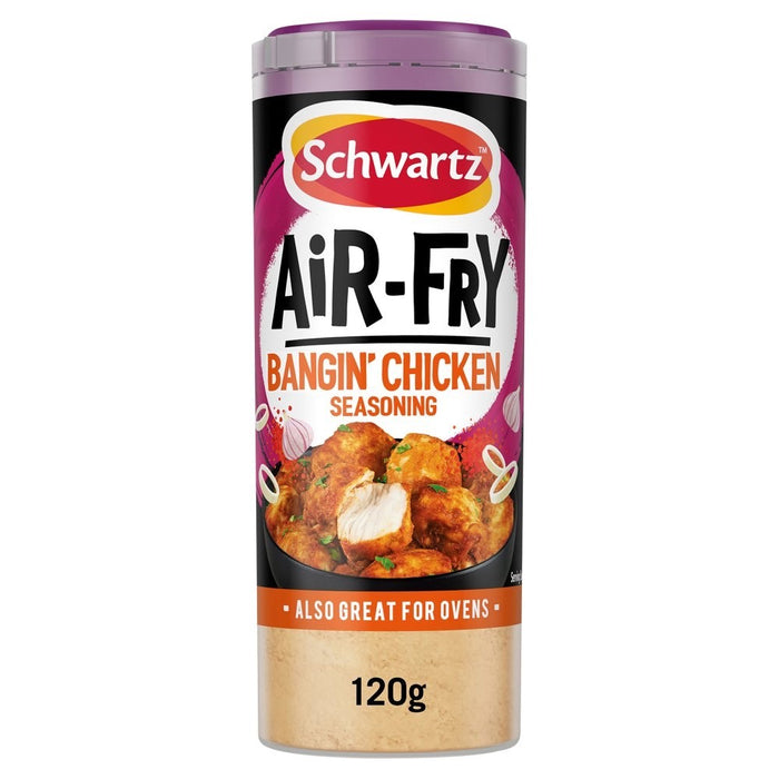 6 x 120g Schwartz Air-Fry Bangin' Chicken Seasoning Mix