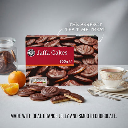 20x 300g Euro Shopper Jaffa Cakes Buy Orange & Chocolate Biscuits