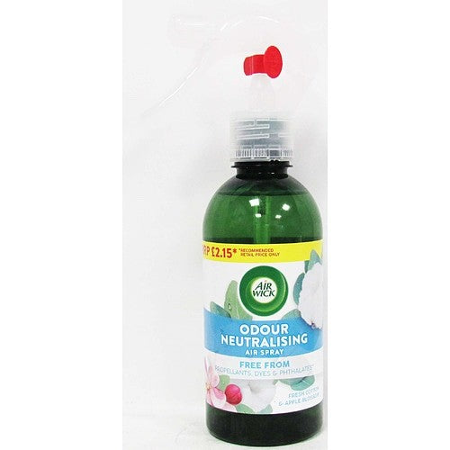 237ml x 8 Air Wick Fresh Cotton & Eucalyptus Odour Neutraliser - Bulk