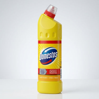 9x Domestos Citrus Fresh Thick Bleach 750ml Bottle Bulk Wholesale Box Trade Pack