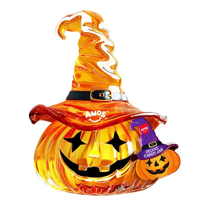 1 kg Amos Deluxe Halloween Candy Jar Spooky Gummy & Jelly Assortment Pumpkin