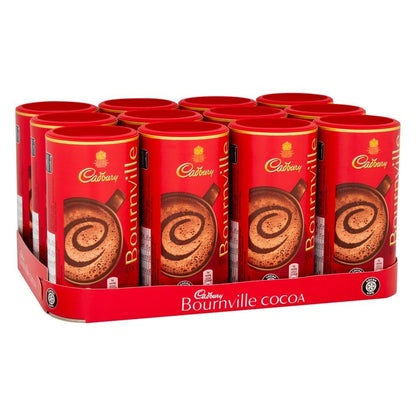 250g x 6 Cadbury Bournville Dark Chocolate Cocoa Powder Baking Hot Drink Can