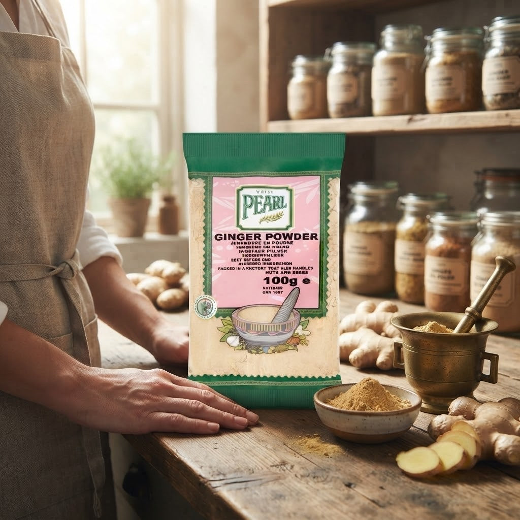 12 x 100g | White Pearl Ginger Powder Multi-Pack Bulk Buy -Finest Quality Spices