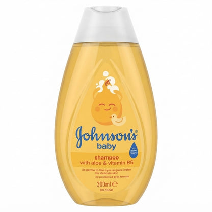 6x 300ml Johnson's Baby Shampoo with Aloe & Vitamin B5 300ml No More Tears