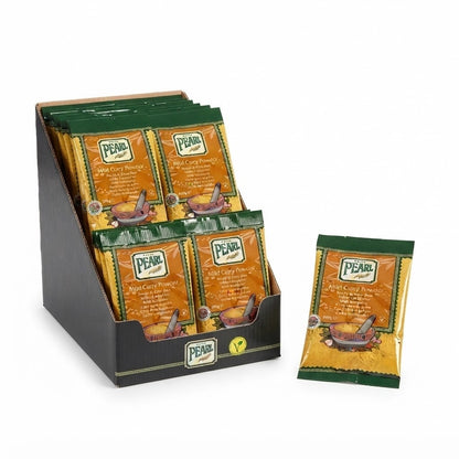12 x 100g White Pearl Mild Curry Powder - Vegetarian Spice Bulk Pack