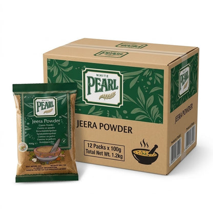 100g × 12 Cumin Powder Ground Jeera Spice Pure Indian Seasoning White Pearl