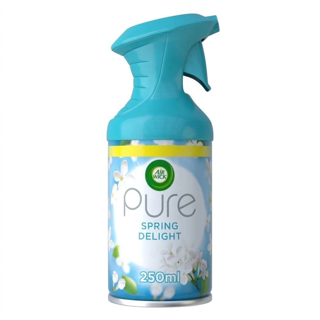 6 x Air Wick Pure Spring Delight Room Spray 250ml No Water Wet Spray
